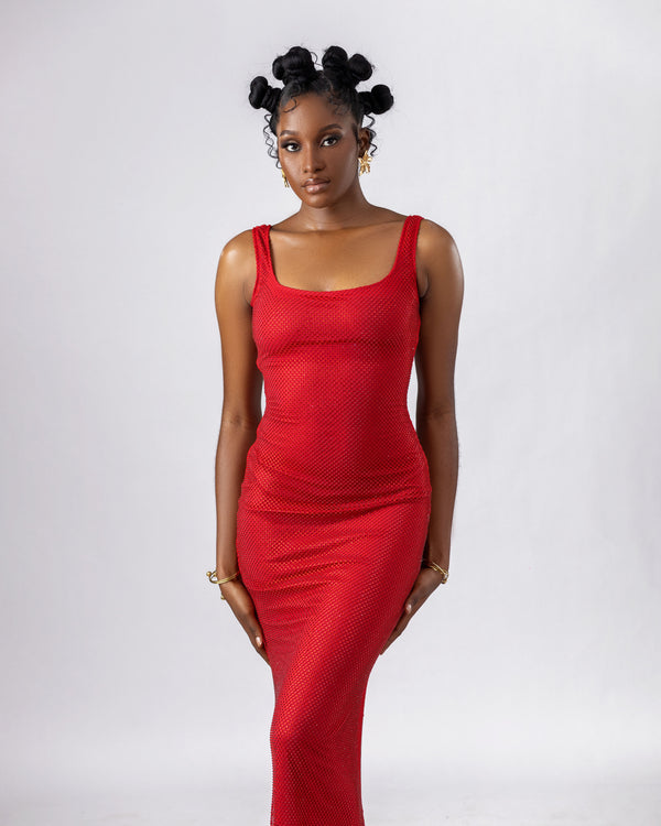 Essenza Glitz Stoned Dress